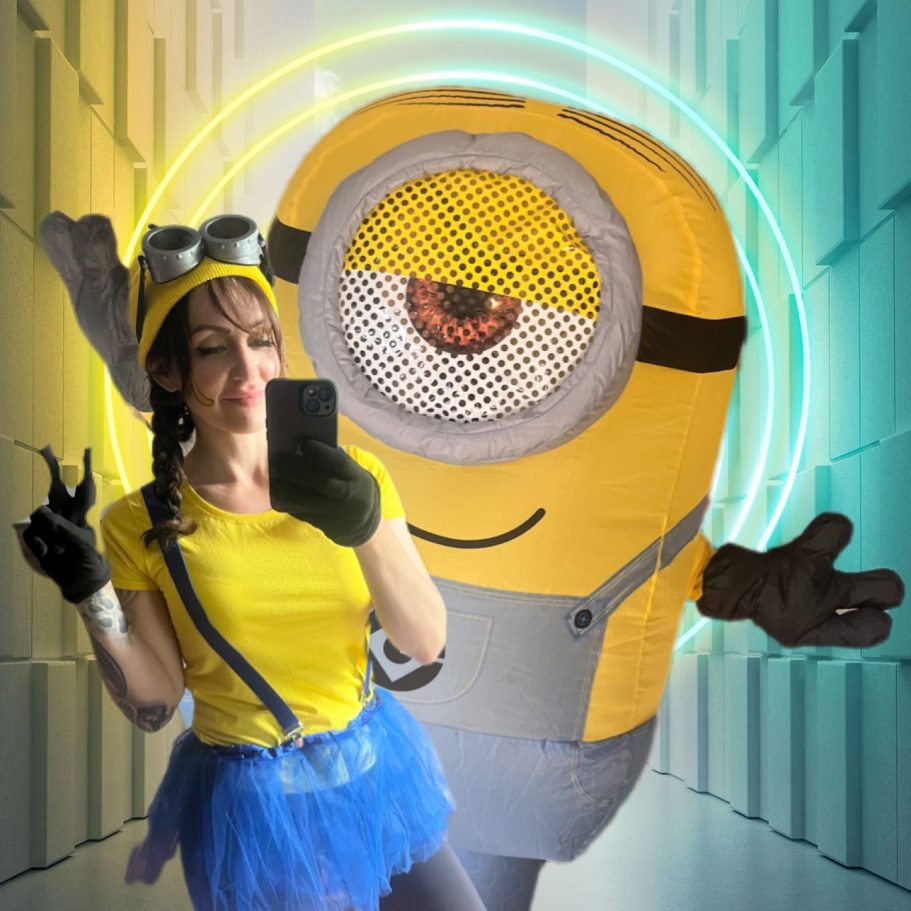 Minions Kinderparty Kinderentertainment The Moose Geburtstag Kids Party Mascot Maskottchen Minion