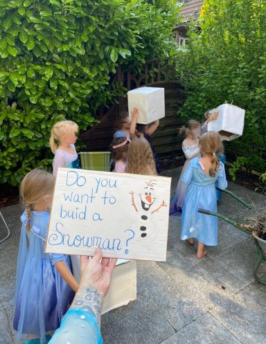 Kinder entertainment Hamburg, Kinderparty, Themenparty, kids birthday, kids birthday idea, party planner, Frozen Party