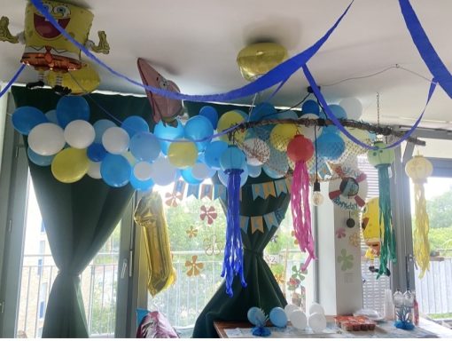 Kinder entertainment Hamburg, Kinderparty, Themenparty, kids birthday, kids birthday idea, party planner, Partydecko, birthday decorations, 