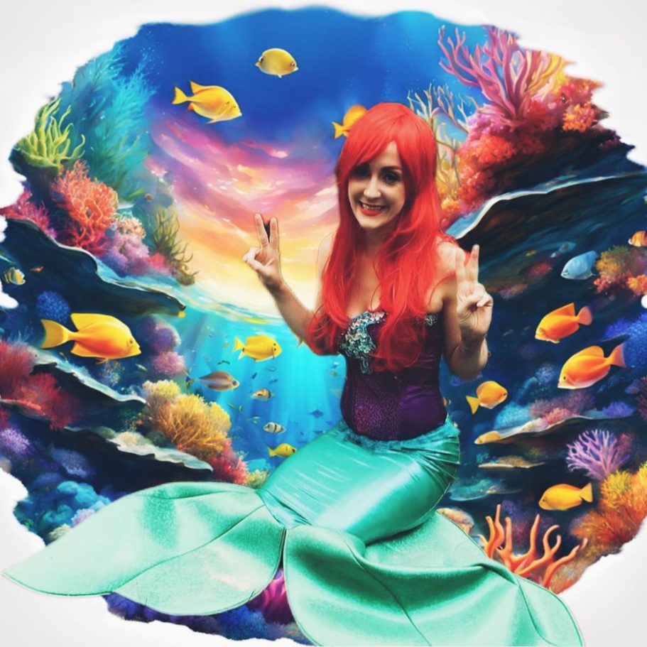 Ariel The Little Mermaid Kinderparty Kinderentertainment The Moose Geburtstag Kids Party Arielle Meerjungfrauparty